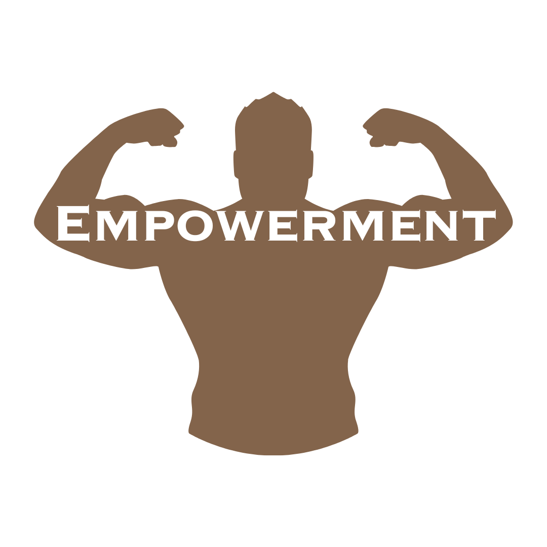 Word Empowerment in Muscular Man