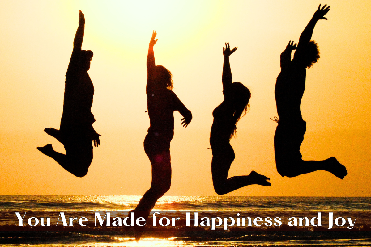 You Are Made for Happiness and Joy